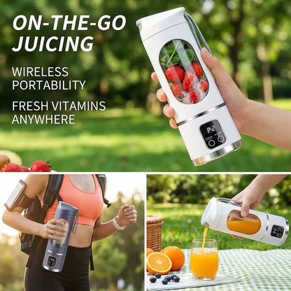 Mini Portable Juicer 450ML – Rechargeable Blender