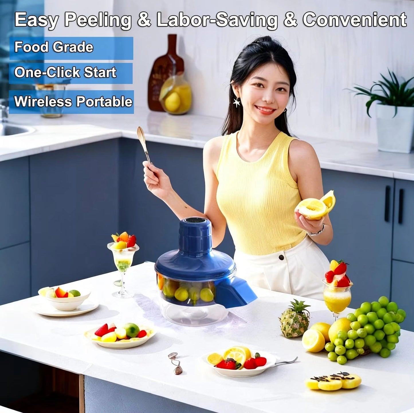 Automatic Electric Fruit Peeler